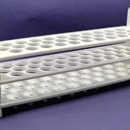 test tube stand for Test tube (3 tier) (25mm x 18 holes) (pack of 2)| Test Tubes Polypropylene | Glass Test Tubes for Scientific Experiments-picture-13