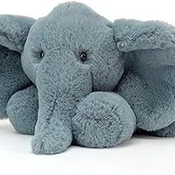Babique Fluppy Sitting Elephant Stuffed Plush Animal | Super Soft Toy | for Kids Birthday Gifts, Baby, Kids, Boys/Girls and Women (45 cm)-picture-17