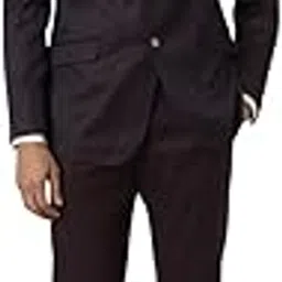 Men's Polyester Blend Two Piece Suit-Dress Set-image-78