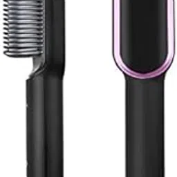 SUNISA Hair Straightener Comb For Women And Men | Hair Styler| Straightener Brush |PTC Heating Electric Straightener with 5 Temperature (Multicolor)-picture-29