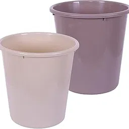 Kuber Industries Dustbin | Plastic Garbage Dustbin | Dustbin For Kitchen | Dustbin For Bathroom | Office Dustbin | Plain Sada Dustbin | 7 LTR | 066 | Pack of 2 | Multi-picture-14
