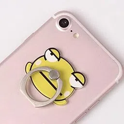 BeFunky Cute Shape Phone Ring 360 Degree Rotating Ring Grip Anti Drop Finger Holder for iPhone iPad and All Mobile Phones (1 Piece, Frog) image 1