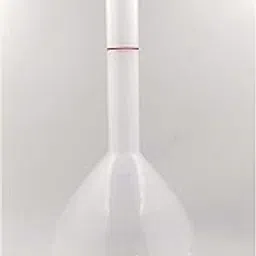 AANIJ® Plastic volumetric measuring flask with Screw cap 1000 ml (Pack of 1) for chemistry measuring flask For laboratory-image-7