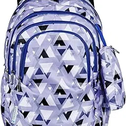 travalate 38L Multi-Print School Backpack for Boys and Girls | For School, College, Everyday Use Versatile Backpack| Includes Free Stationery Pouch-picture-38