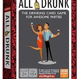 exciting Lives All Drunk Party Drinking Game - Gift for Birthday, Anniversary, Game for Drink Lover, Alcoholic, Diwali Party Game, Christmas Day, for Family & Friends - Set of 100-picture-11
