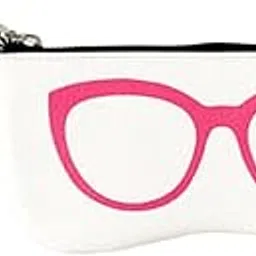 jazzy pearls Portable Spectacles Glasses Case Holder Eyewear Pouch Storage Bag White-picture-13