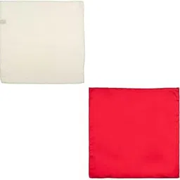 the tie hub Pocket Square Combo for Men – Solid Design | Silk Pocket Squares for Suits & Blazers-picture-26