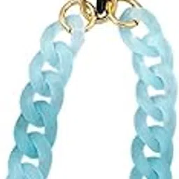 FABLOFT Phone Bracelet Strap Anti Lost Acrylic Phone Pendant Phone Lanyard for Women Blue-picture-62
