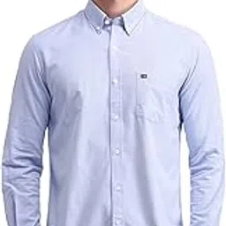 arrow sports Men's Solid Slim Fit Button Down Shirt-picture-15