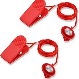 2pcs Universal Treadmill Magnet Safety Key, Magnetic Safety Switch Round Treadmill Safety Key Replacement for Most Treadmills Running Machines-picture-22