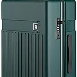 eume Classic Check-in Trolley Bags for Travel Medium Size 65 Cm, Forest Green | Polycarbonate (PC) 8 Hinomoto Wheels Suitcase | Travel Bags for Luggage Trolley-picture-53