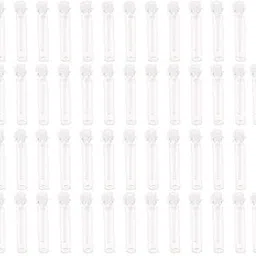 UJEAVETTE® 4x50x Mini Glass Perfume Sample Vials Empty Essential Oil Fragrance Bottle 2ml White Cap-picture-32