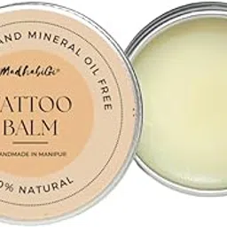MadhabiGi Tattoo Aftercare Healing Balm | Natural Herbs and Chamomile oil | Vitamin A and D | Tattoo Enhancer | Moisturizer | No Paraben | No Pretoleum | No Mineral oil-image-5