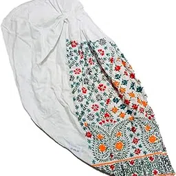 sahej suits Women's Handwork Embroidery Phulkari Salwar (Free Size)-picture-42