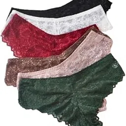 pratiharye Cute Lace Thong - Thongs for Women - Lace Thong - Sexy Underwear - Breathable Sexy Thong - lace Panties for Women - Sexy Thongs for Women Fantasy - Sexy Thongs for Honeymoon-picture-24