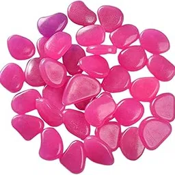 Jazzy Pearls® 50Pcs Luminous Stones Pebbles Decorative Decor Glow in The Dark Rocks Dark Purple|Home & Garden | Yard, Garden & Outdoor Living | Garden Décor| Decorative Stepping Stones-picture-14
