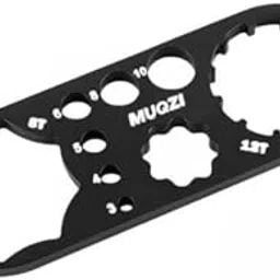 CALANDIS 2xBicycle Fork Cap 0 Multifunctional Mountain Bike Front Fork Caps 0 Black 8T 12T | Tools | Bicycle Maintenance & Tools-image-4