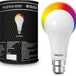 Polycab Hohm RGB Smart Bulb 9 Watt Wi-Fi Enabled App Control LED Compatible with Amazon Alexa and Google Assistant (16 Million Colors, Warm & Cool White, 1 Piece)-picture-36