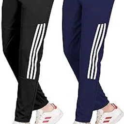 urban buccachi Men's Lycra Blend Mid-Rise Track Pants (Pack of 2) | Flexi Waist Joggers with Side Pockets | Solid Straight-Fit Sports & Casual Wear-picture-51