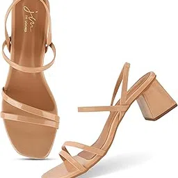 Fashion Women Stylish Casual Block Heel Sandal Fancy Solid Comfortable Sole For Womens & Girls-image-6