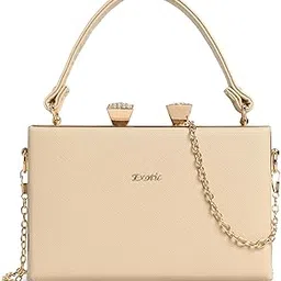 exotic Premium® Bridal Clutch Luxurious Box-Style Gold Frame Desing-picture-45