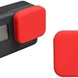 Action Pro Silicone Protective Lens Cap Compatible with GoPro 5 6 7 Camera (Red)-picture-26