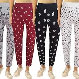 Womens Slim Fit Printed Stretchable Jeggings,Ankle Length with (Multi Color & Waist 26 to 34)(FC 05)-image-8