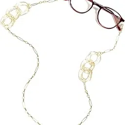 knighthood Eyeglass Chain Holder Cord, Sunglass Strap,Glasses Chain Fashion Eyewear Retainer Reading Eyeglass Holder Necklace Spectacle Cord An Elegant Handmade Gift Idea For Women |C41-picture-24