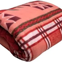 MAMRAJ Single Bed ||Fleece|| Quilt Cover/Duvet Cover/Rajai Cover/Blanket Cover for Winters (60×90 Inches) (DC-Cherry Red)-picture-13