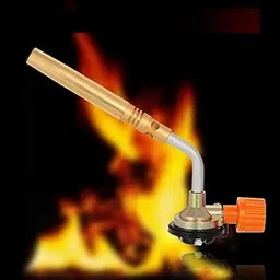 SN13 Portable Welding Gas Burner Flame Gas Torch Flame Gun Blowtorch Cooking Soldering Butane Lighter Heating Welding Accessories (Steel, Color-Multi) Pack -5-picture-49