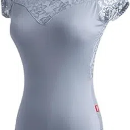 MYADDICTION Women Ballet Leotards Casual Comfortable Versatile Fashionable Soft Backless XL Light Gray-picture-13