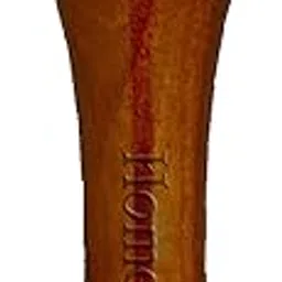 Homeda Kansa Wand for Foot Massage, Kansa Vati Foot Massager with Teak Wooden Handle, Kasa, Kasya Vati, Kansya Wati, Kashyachi Swakansa Vati for Body Wellness, Detox (Both Side Bronze Cap)-image-3