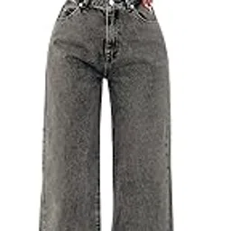 glossia Baggy Jeans for Women || Loose Jeans for Women Stylish || High Rise Jean's Women's || Wide Leg Jean's for Women's || Straight Jean,s for Woman || Jean,s Pant for Woman (B0DR93SLYJ)-picture-30