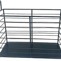 ATORSE File Holder Portable Magazine Bin Iron Magazine Rack for Desktop Home Office-picture-22