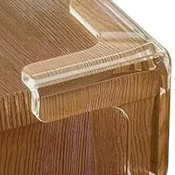 K BUYZ Shape Corner Guards Baby Safety, Corner Protector for Baby, Baby Proof Bumper & Cushion to Cover Sharp Furniture & Table Edges, Clear and Transparent Table Corners (Pack of 4)-picture-19