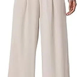 greciilooks Women's High Rise High Waist Trousers Flared Korean Style Formal Pants | Elegant for Office, College & Events-picture-39