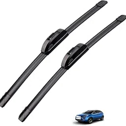 accurate Accurate- Front Frameless Flat Wiper Blades for Nexon,Size - 24,14, Set of 2 pc-picture-13