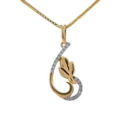 Pride Diamond Collection 18K Yellow Gold and Diamond Pendant-image-77