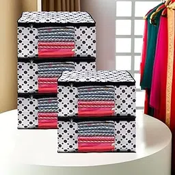 Garment Cover Non-Woven 90 GSM with Transparent Window & Double Metal Zipper – Pack of 5 | Dustproof Clothes Storage Bag for Sarees, Suits, Jackets, Shirts SBXLRL152493517524148525306-image-85