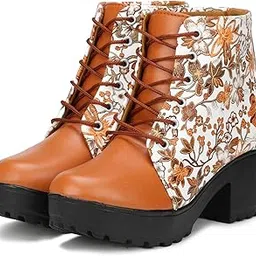 commander Latest Women's Leather Ankle Boots image 1
