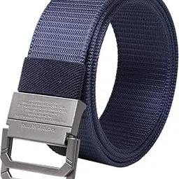 TOPCHIE Tactical Belt with Metal Buckle, 3.8 cm Width, Adjustable Quick-Release Design, Durable Black Nylon, Unisex-picture-52