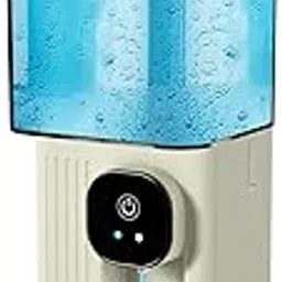 Automatic Mouthwash Dispenser for Bathroom with Magnetic Cups & Mouthwash Holder - 23.67fl oz Tank, 2 Dispensing Levels, Type-C Charge, Wall Mount - for Kids & All Ages.-picture-11