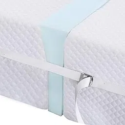 HOMBYS Twin to King Bed Converter Kit Bed Bridge with Matching Fastening Straps, Foam Split King Gap Filler, Adjustable Mattress Bridge Connector for Stayover, Family Room, 3"x75"-picture-29