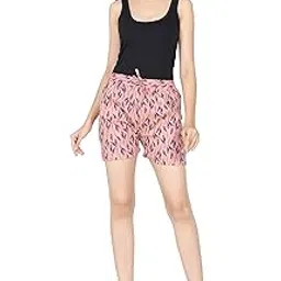 ceil Women's Cotton Printed Lounge Shorts-picture-33