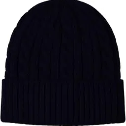 tysort Beanie Cap for Men & Women,Woolen Winter Cap,Unisex Warm Cable Knitted Cap for Men & Women-picture-15
