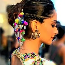 Multicolor Pom Pom Hair Pins for Women – Hair bun zura accessories for Women – Fashionable, Colorful, and Lightweight Hair Pins for Dailywear and Special Occasions-picture-24