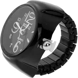 rhosyn Sterling Slvr Ring with Stainless Steel Accent with Watch Design, Handcrafted Love Ring, Finger Ring Digital Watches, Unisex, Multi-Functions-picture-22