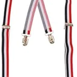 VELURA Unisex Adult Adjustable Dress Jeans Pants Suspender Clip-on Braces #2|1 x Fashion Chiffon Scarf|Suspenders, Braces| Mens Accessories-image-20