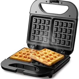 FEELING MALL 750W Electric Waffle Maker 2 Slice Quick Heating, Compact Design| Electric Waffle Iron With Non-Stick Non-Stick Coating for Ultimate Grilling, Toasting, and Waffle Making-picture-27