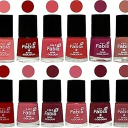 SMC Fabia 6ml each Glossy Nail Polish | Nail Paint Combo Pack of 12 With Trendy Colors,0543-picture-34